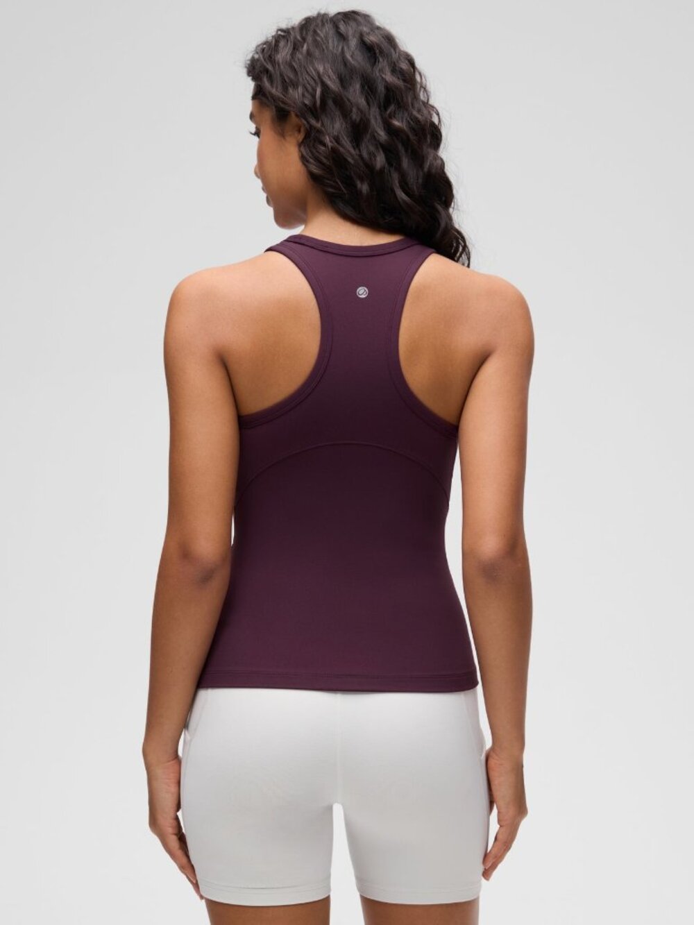 Butterluxe Waist Length Racerback Tank - Picture 2 of 4